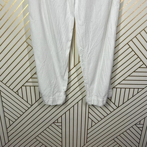House of Harlow 1960‎ White Cropped Drawstring Pants Size US Small - Picture 7 of 12